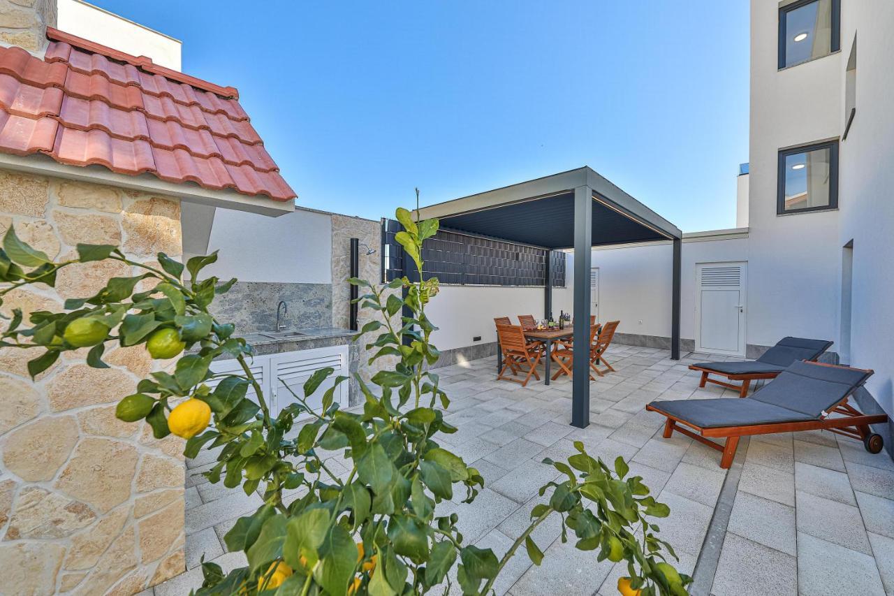 Luxury Apartment Pia With Swimming Pool And Grill 特罗吉尔 外观 照片